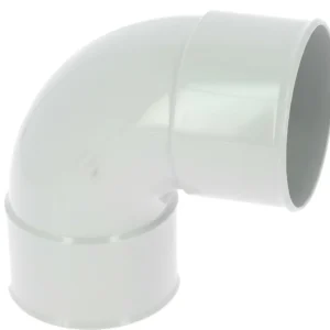 COUDE GOUTTIERE 87 FF BLANC