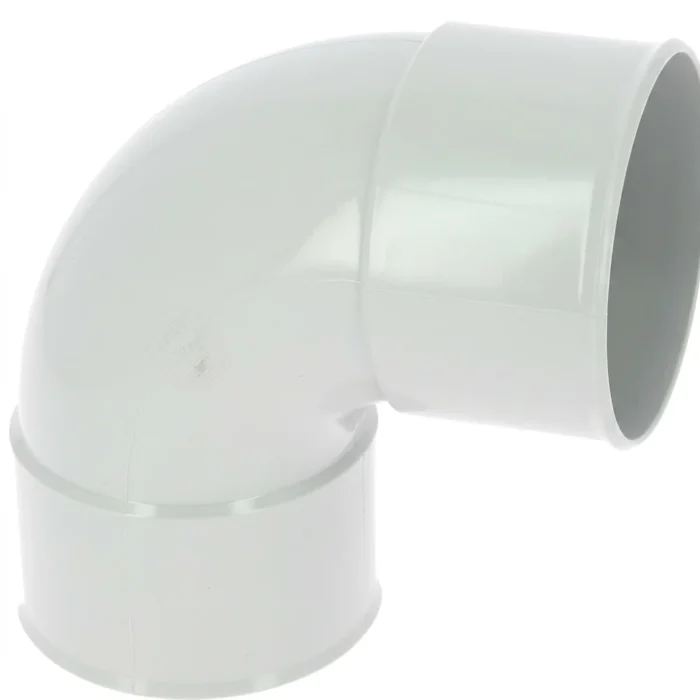 COUDE GOUTTIERE 87 FF BLANC