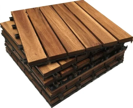 DALLE TERRASSE ACACIA HUILE 30*30