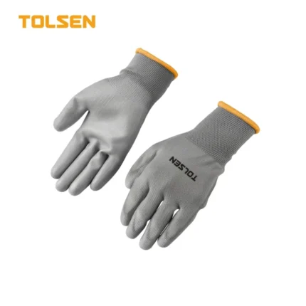 GANTS MANUTENTION POLYESTER GRIS T10 (XL) TOLSEN