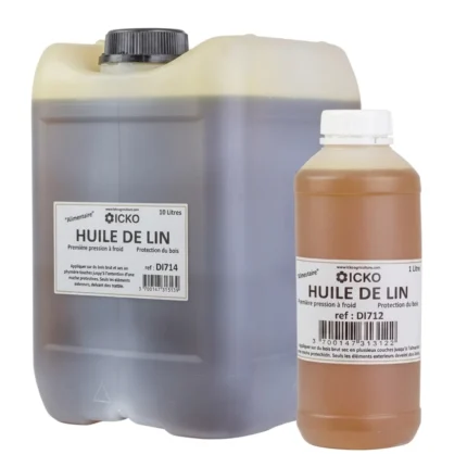 HUILE DE LIN PUR 1L