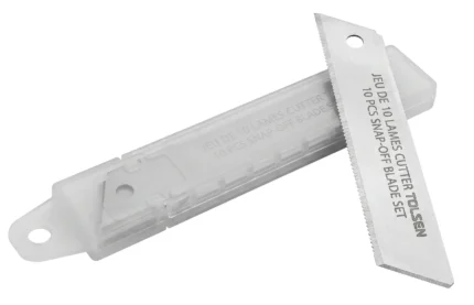 JEU DE 10 LAMES CUTTER TOLSEN