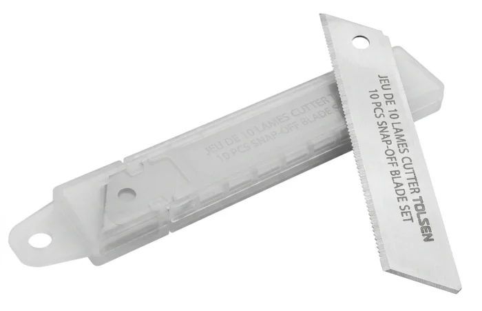 JEU DE 10 LAMES CUTTER TOLSEN
