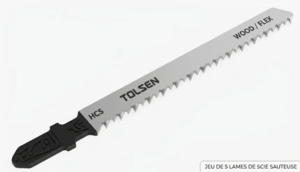 JEU DE 5 LAMES DE SCIE SAUTEUSE TOLSEN