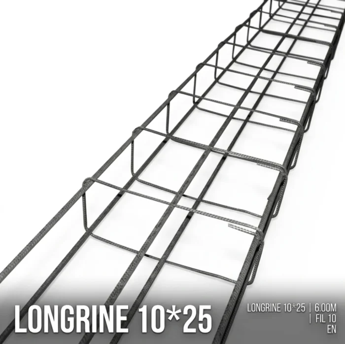 LONGRINE 10*25 FIL 10 EN 6,00M