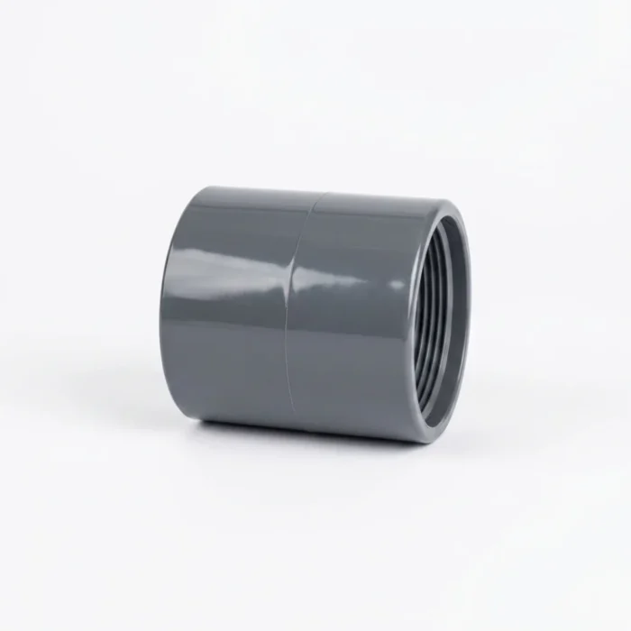 MANCHON RACCORD F/F PVC 125