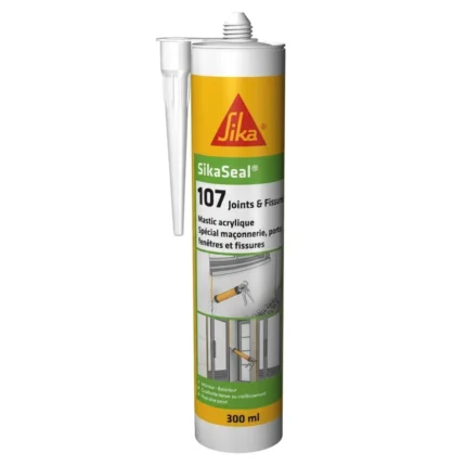 MASTIC ACRYLIQUE SIKASEAL 107 GRIS 300ML