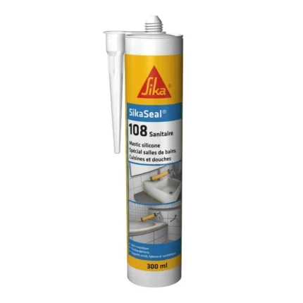 MASTIC ACRYLIQUE SIKASEAL 108 TRANSP 300ML