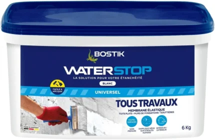 MASTIC BOSTIK WATERSTOP BLANC - 6KG