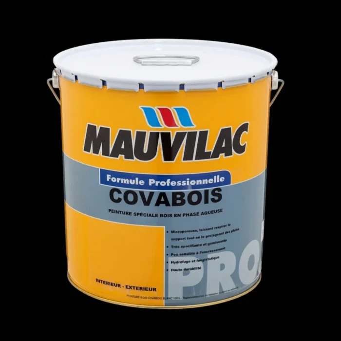 PEINTURE BOIS COVABOIS BLANC 10KG