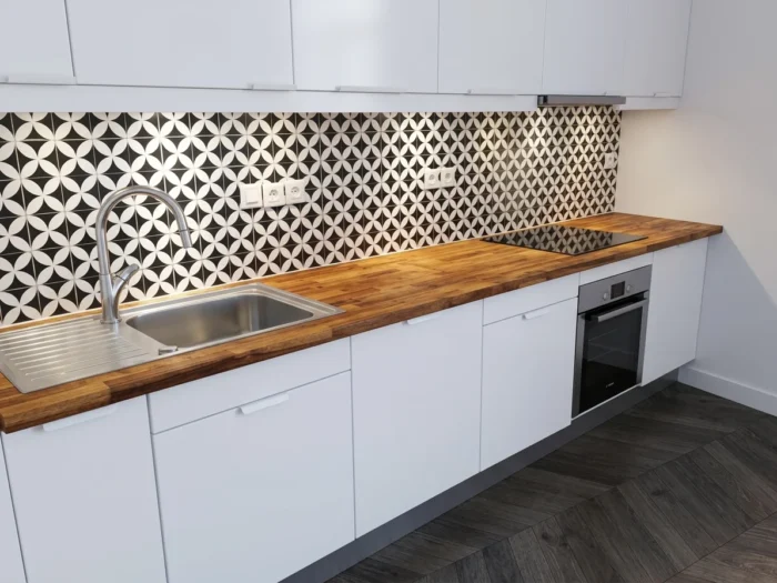 PLAN DE TRAVAIL ACACIA HUILE 36*650*2500