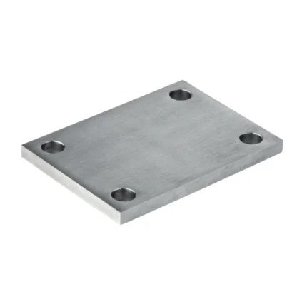 PLATINE GALVA 100*100