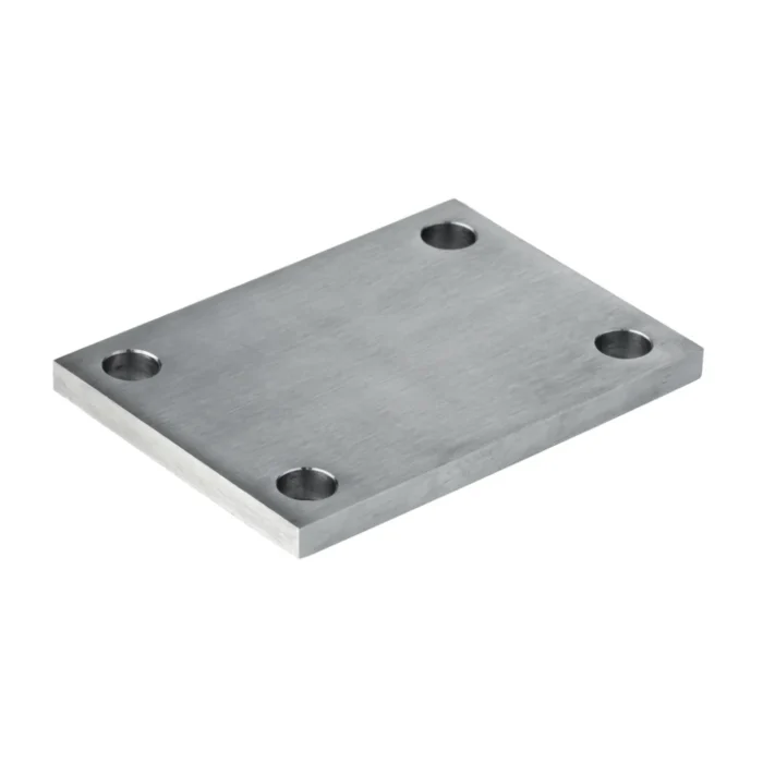 PLATINE GALVA 100*100