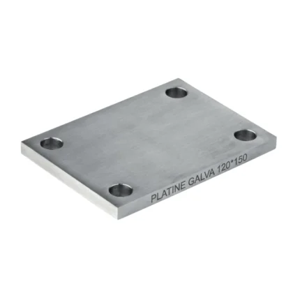 PLATINE GALVA 120*150