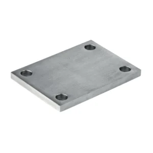 PLATINE GALVA 200*150