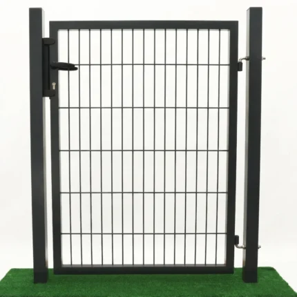 PORTILLON JARDIN CARRE 1BATTANT NOIR 1M*1.50M