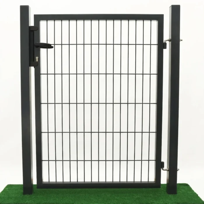 PORTILLON JARDIN CARRE 1BATTANT NOIR 1M*1.50M