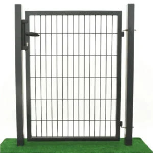 PORTILLON JARDIN CARRE 1BATTANT NOIR 1M*1M