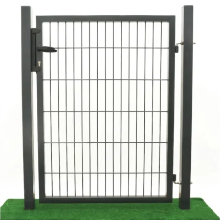 PORTILLON JARDIN CARRE 1BATTANT NOIR 1M*1M