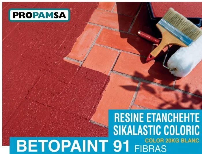 RESINE ETANCHEITE PLANCHER SIKALASTIC COLOR 20KG BLANC