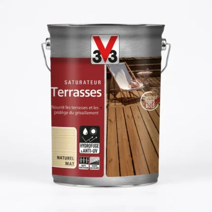 SATURATEUR TERRASSES 3V3 INCOLORE5L