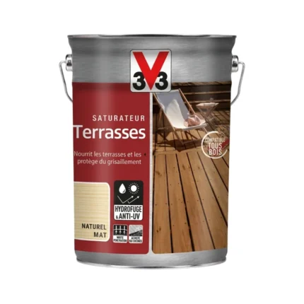 SATURATEUR TERRASSES 3V3 TECK 5L