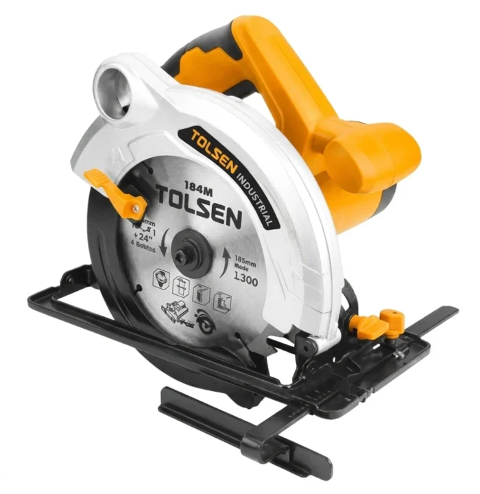 SCIE CIRCULAIRE 185MM 1300W TOLSEN (INDUSTRIEL)