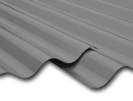 TOLE ONDULEE GRIS TYPHON 2 75/100 25µ 3.00M