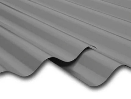 TOLE ONDULEE GRIS TYPHON 2 75/100 25µ 4.00M