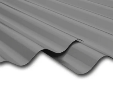 TOLE ONDULEE GRIS TYPHON 2 75/100 25µ 5.00M