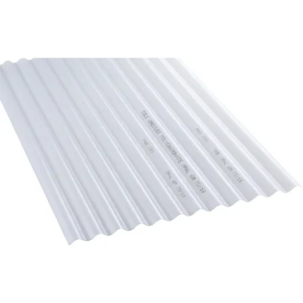 TOLE ONDULEE POLYCARBONATE OPAL 6M 70/18