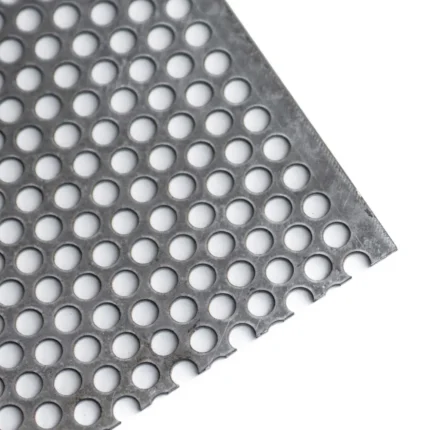 TÔLE PLANE PERFORÉE R20T27 GROS 2M*1M*2MM