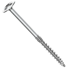 VIS CHARPENTE INOX A2 - 6*120 BOITE 100 - C2C
