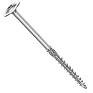 VIS CHARPENTE INOX A2 - 6*80 BOITE 100 - C2C
