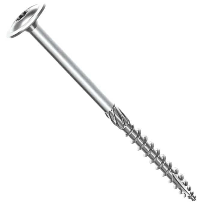 VIS CHARPENTE INOX A2 - 8*100 BOITE 100 - C2C