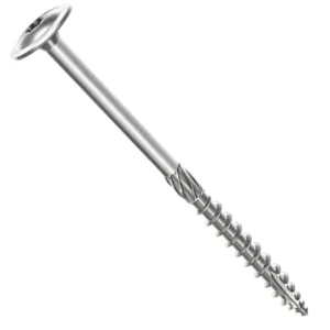 VIS CHARPENTE INOX A2 - 8*120 BOITE 50 - C2C