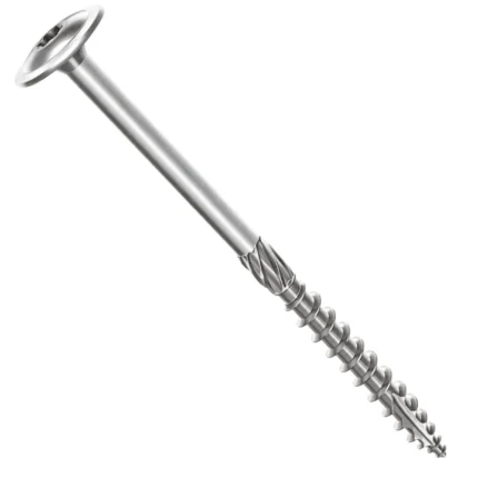 VIS CHARPENTE INOX A2 - 8*120 BOITE 50 - C2C