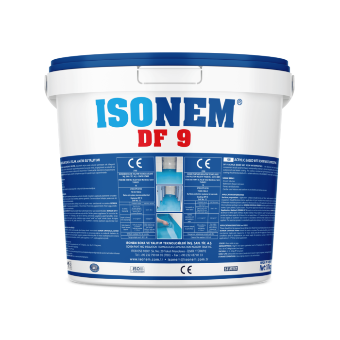 ISONEM DF9 - ETANCHEITE SOUS CARRELAGE - 10KG