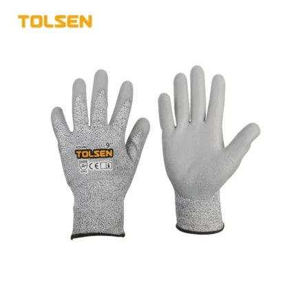 GANTS DE PROTECTION RESISTANTS AUX COUPURES TOLSEN