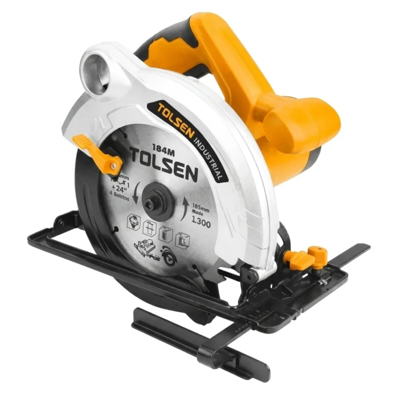 Scie circulaire 185mm 1300w tolsen (industriel)
