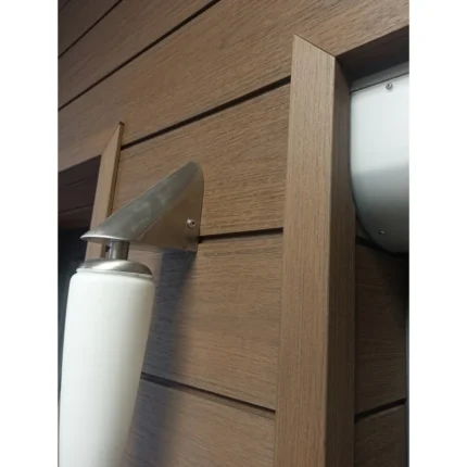BAGUETTE ANGLE COMPOSITE 50*50*2M80 TEAK