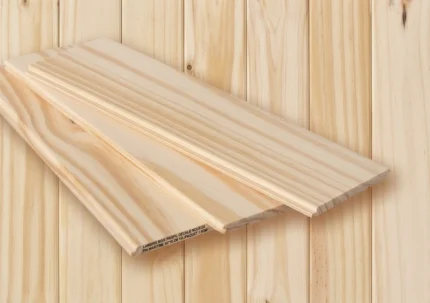 LAMBRIS BOIS PROFIL DECALE NOUEUX PIN MARITIME 90*10 2M 10L/PAQUET 1.80M²