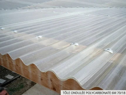 TOLE ONDULEE POLYCARBONATE 6M 70/18