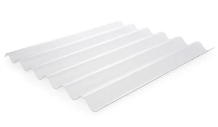 TOLE ONDULEE POLYCARBONATE OPAL 1M 70/18