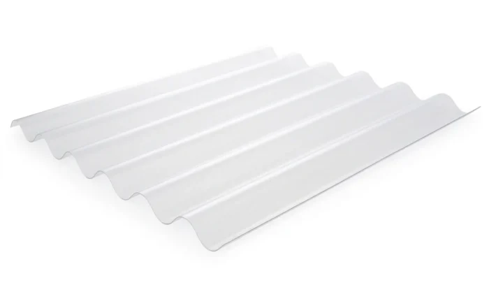 TOLE ONDULEE POLYCARBONATE OPAL 1M 70/18
